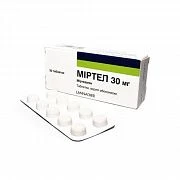 MIRTEL tabletkalari 30mg N30