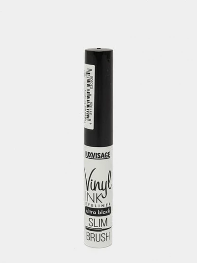 Подводка для глаз LUXVISAGE Vinyl INK Ultra Black, 4г 