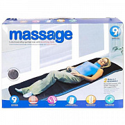 4 zonali va 3 darajali OKS massage mat tana uchun isitiladigan massajli massaj matrasi