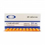 SONAPAKS tabletkalari 25mg N60