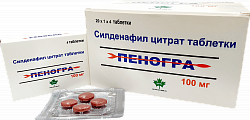 PENOGRA tabletkalari 100mg N4