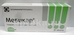 MEBIKAR 0,5 tabletkalari N20