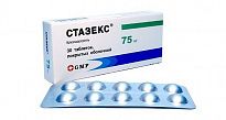 STAZEKS tabletkalari 75mg N30