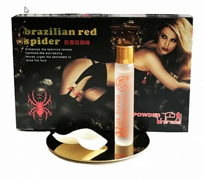 Женские капли Brazilian red spider:uz:Brazilian red spider jinsiy qo'zg'alish uchun tomchilar