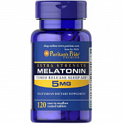 Puritans Pride Melatonin 5 mg 120 tabletka