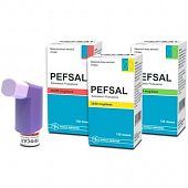 PEFSAL aerozol 50mkg 25/50 mkg/doza 120 doz