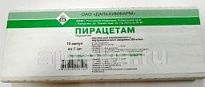 PIRASETAM inyeksiya uchun eritma 5ml 200mg/ml N10