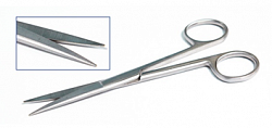 Ikki o'tkir uchi 160 mm bo'lgan tekis qaychi
