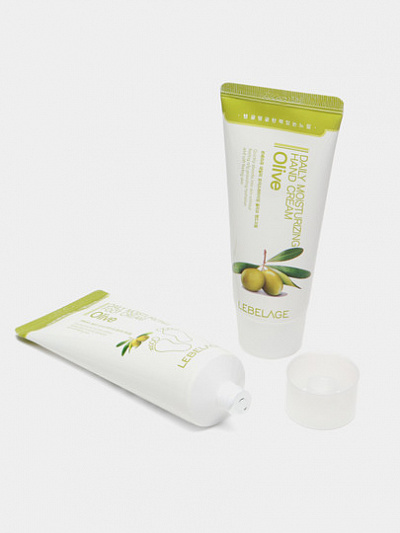 Набор крем для рук и крем для ног Lebelage Daily Moisturizing Hand&Foot Cream Olive, 100 мл