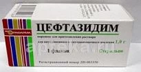 SEFTAZIDIM 1,0 poroshok N1