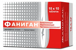 ФАНИГАН таблетки N100