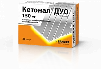KETONAL DUO kapsulalar  150mg N30