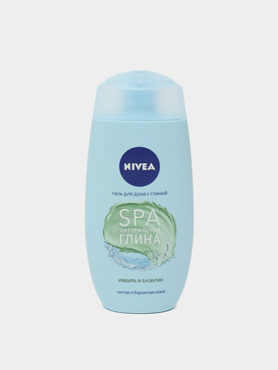 Гель для душа Nivea SPA Глина, имбирь и базилик, 250 мл