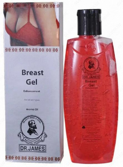 Крем-гель для увеличения и упругости бюста Dr James Breast Gel:uz:Ko'krak katta qiluvchi krem