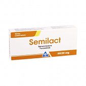 SEMILAKT tabletkalari 100 mg 100/20 mg N10