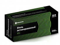 UGOL AKTIVIROVANNIY MS tabletkalari 250mg N10