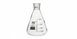 Erlenmeyer kolbasi 50 ml, shlif 29/32, borosilikat shisha