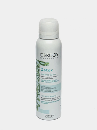 Сухой шампунь для волос Vichy Dercos Detox, 150 мл