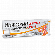INFORIN AKTIV gel 40g 50mg/g+30mg/g