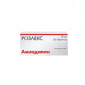 AMLODIPIN ROZLEKS FARM tabletkalari 10mg N30