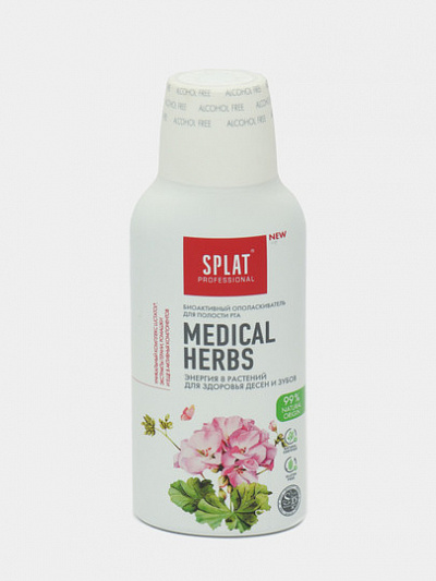 Ополаскиватель для полости рта Splat Professional Medical Herbs, 275 мл