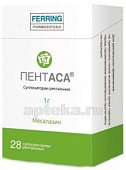 PENTASA suppozitorii 1000 mg N28