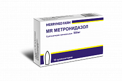 MR METRONIDAZOL suppozitorii 250mg N10