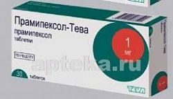 PRAMIPEKSOL TEVA 0,001 tabletkalari N30