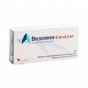 VEZOMNI tabletkalari 6mg/0,4mg N10