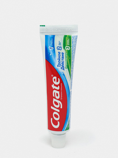 Зубная паста Colgate Тройное действие, 50мл