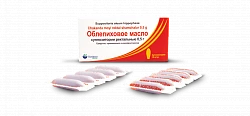 OBLEPIXOVOE MASLO rektal suppozitorialar 0,5g N10