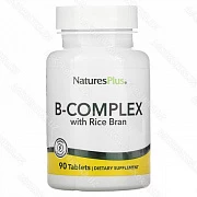 Guruch kepagi bilan b vitaminlari kompleksi, NaturesPlus, 90 tabletka