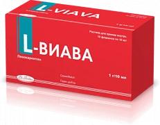 L VIAVA inyeksiya uchun eritma 1g N10