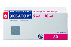 ЭКВАТОР таблетки 10мг/5мг N30