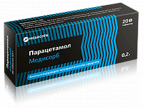 PARASETAMOL MEDISORB 0,5 tabletkalari N20