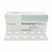 KLOZALAN tabletkalari 100mg N60