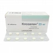 KLOZALAN tabletkalari 100mg N60