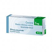 SEZERA tabletkalari 5mg N10