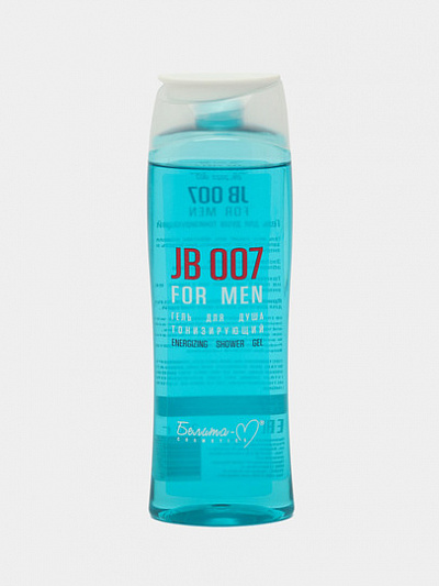 Гель для душа Белита JB 007 For Men, тонизирующий, 250 г