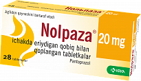 NOLPAZA tabletkalari 20mg N28