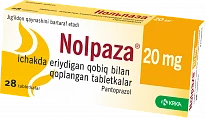 NOLPAZA tabletkalari 20mg N28