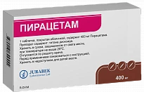 PIRASETAM tabletkalari 400mg N60