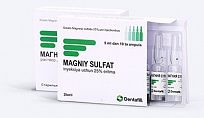 MAGNIYA SULFAT eritma 5ml 25% N10