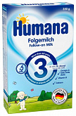 HUMANA 3 350 гр детская смесь