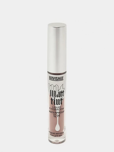 Тени жидкие для век матовые LUXVISAGE Matt tint waterproof 12H тон 105