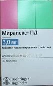MIRAPEKS PD 0,003 tabletkalari N30
