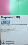MIRAPEKS PD 0,003 tabletkalari N30