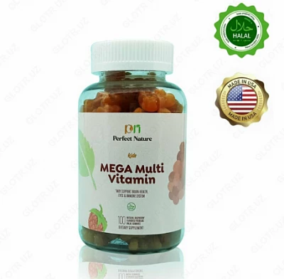 Витамины для детей Mega Multi Vitamin Perfect Nature Витамины для детей Mega Multi Vitamin Perfect Nature
