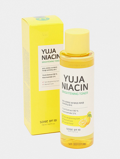 Тоник с юдзу для сияния кожи Some By Mi Yuja Niacin Brightening Toner, 150мл