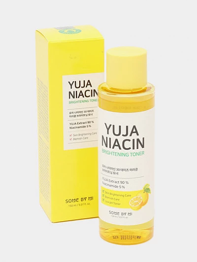 Тоник с юдзу для сияния кожи Some By Mi Yuja Niacin Brightening Toner, 150мл